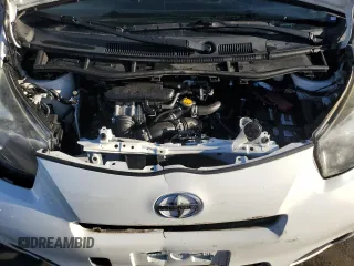 2014 Scion iQ with VIN JTNJJXB01EJ026837, listed as a Copart auction lot 43596385 with 52,826 mi miles and Salvage title. Bid and sale history available at DreamBid. Image 11.