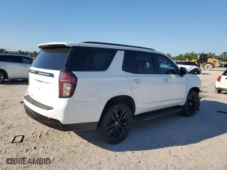 2021 Chevrolet Tahoe LS with VIN 1GNSCMKD5MR293121, listed as a Copart auction lot 73419424 with 75,657 mi miles and Salvage Title. Bid and sale history available at carsss.com. Image 3.