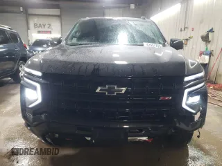 2025 Chevrolet Tahoe Z71 with VIN 1GNS6PRD8SR137179, listed as a Copart auction lot 43597705 with 1,020 mi miles and Salvage title. Bid and sale history available at DreamBid. Image 5.