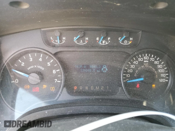 2013 Ford F-150 XL with VIN 1FTFX1EF6DFA23830, listed as a Copart auction lot 53295205 with 139,315 mi miles and Salvage Title. Bid and sale history available at carsss.com. Image 9.
