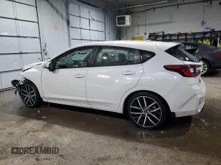 2024 Subaru Impreza Sport with VIN JF1GUAFC2R8900221, listed as a Copart auction lot 44641225 with 0 mi miles and Salvage Title. Bid and sale history available at carsss.com. Image 2.