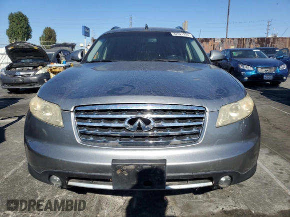 2006 Infiniti FX35 with VIN JNRAS08UX6X101536, listed as a Copart auction lot 82021774 with 105,265 mi miles and Clean Title. Bid and sale history available at carsss.com. Image 5.
