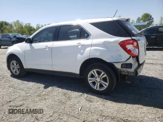 2015 Chevrolet Equinox LS with VIN 2GNALAEK2F1110872, listed as a Copart auction lot 53305095 with 69,186 mi miles and Salvage Title. Bid and sale history available at DreamBid. Image 2.