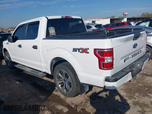 2019 Ford F-150 XL with VIN 1FTEW1CPXKKF00869, listed as a IAAI auction lot 41197442 with 77,487 mi miles and . Bid and sale history available at DreamBid. Image 3.