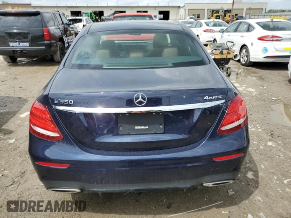 2020 Mercedes-Benz E 350 with VIN WDDZF8EB6LA713083, listed as a Copart auction lot 54484465 with 58,320 mi miles and Salvage Title. Bid and sale history available at DreamBid. Image 6.