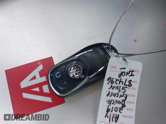 2019 Buick Encore Essence with VIN KL4CJCSM2KB874296, listed as a IAAI auction lot 41916400 with 255,787 mi miles. Bid and sale history available at carsss.com. Image 11.