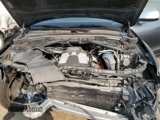 2016 Audi SQ5 3.0T Technik with VIN WA1LCAFP9GA032281, listed as a Copart auction lot 60234744 with 0 mi miles and Salvage Title. Bid and sale history available at carsss.com. Image 12.
