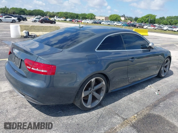 2011 Audi A5 Prestige with VIN WAUWFAFRXBA004345, listed as a IAAI auction lot 42254334 with 108,909 mi miles and . Bid and sale history available at DreamBid. Image 4.