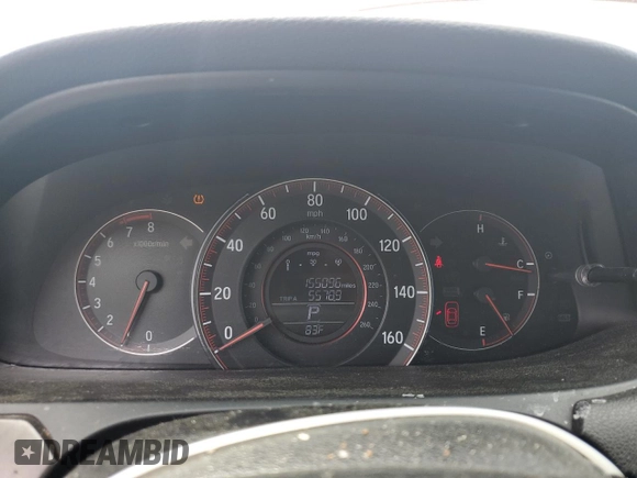 2016 Honda Accord Sport with VIN 1HGCR2F56GA038954, listed as a Copart auction lot 54145225 with 155,096 mi miles and Salvage title. Bid and sale history available at DreamBid. Image 9.