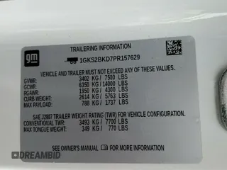 2023 GMC Yukon SLT with VIN 1GKS2BKD7PR157629, listed as a Copart auction lot 43967425 with 66,850 mi miles and Clean Title. Bid and sale history available at carsss.com. Image 13.