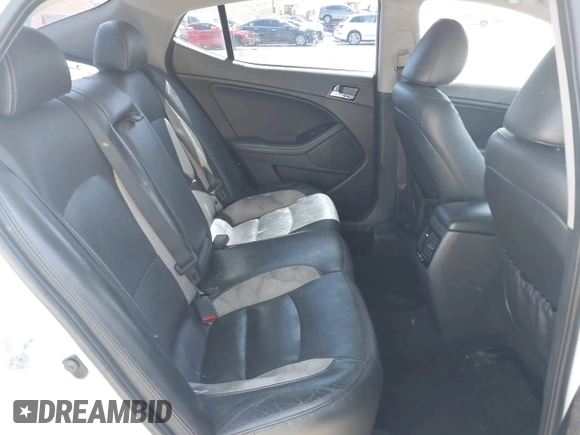2013 Kia Optima SX with VIN 5XXGR4A65DG168350, listed as a IAAI auction lot 42254369 with 112,496 mi miles and . Bid and sale history available at DreamBid. Image 8.