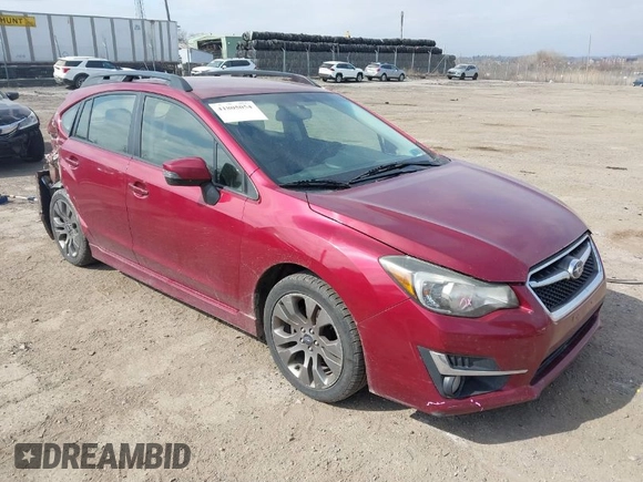 2015 Subaru Impreza Special Sports Premium с VIN JF1GPAT60FH244697, выставлен на аукционе IAAI как лот 41805054 с пробегом 101 800 миль миль и . История ставок и продаж доступна на DreamBid. Изображение 1.