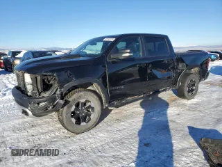2020 Ram 1500 Rebel with VIN 1C6SRFLT6LN116499, listed as a Copart auction lot 88145225 with 80,243 mi miles and Salvage title. Bid and sale history available at DreamBid. Image 1.