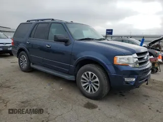 2017 Ford Expedition XLT with VIN 1FMJU1JT4HEA47937, listed as a Copart auction lot 87046964 with Not provided miles and Salvage title. Bid and sale history available at DreamBid. Image 4.