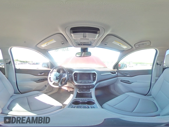 2022 GMC Acadia SLT with VIN 1GKKNML49NZ125361, listed as a Copart auction lot 57351185 with 36,140 mi miles and Salvage title. Bid and sale history available at DreamBid. Image 15.
