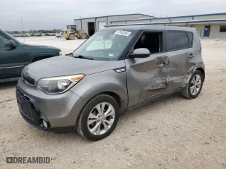 2016 Kia Soul + with VIN KNDJP3A50G7278328, listed as a Copart auction lot 87463564 with 142,952 mi miles and Salvage Title. Bid and sale history available at carsss.com. Image 1.