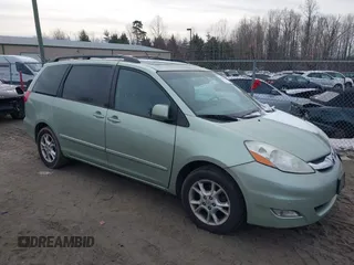 2006 Toyota Sienna XLE with VIN 5TDZA22C76S568016, listed as a IAAI auction lot 41391293 with 192,339 mi miles. Bid and sale history available at carsss.com. Image 1.