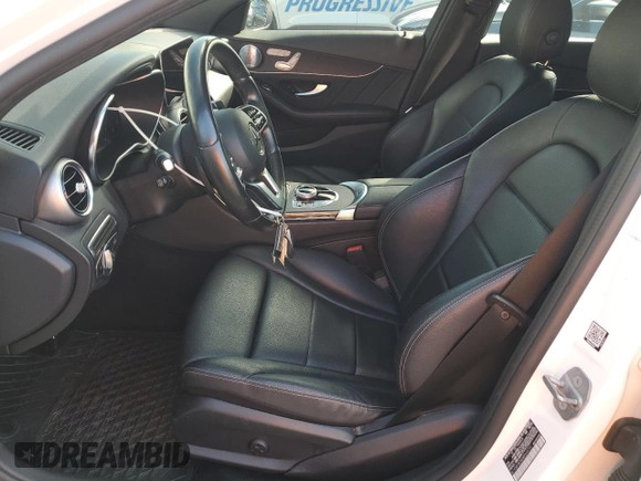 2021 Mercedes-Benz C 300 with VIN W1KWF8EB6MR645731, listed as a Copart auction lot 74212924 with 30,458 mi miles and Salvage title. Bid and sale history available at DreamBid. Image 7.