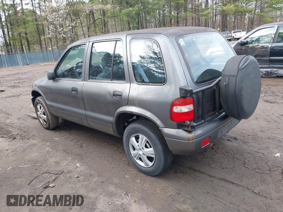 2001 Kia Sportage with VIN KNDJB723515095478, listed as a IAAI auction lot 41823976 with 185,652 mi miles. Bid and sale history available at carsss.com. Image 3.