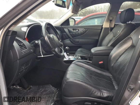 2011 Infiniti FX with VIN JN8AS1MW7BM140159, listed as a Copart auction lot 72942854 with 138,695 mi miles and Salvage title. Bid and sale history available at DreamBid. Image 7.