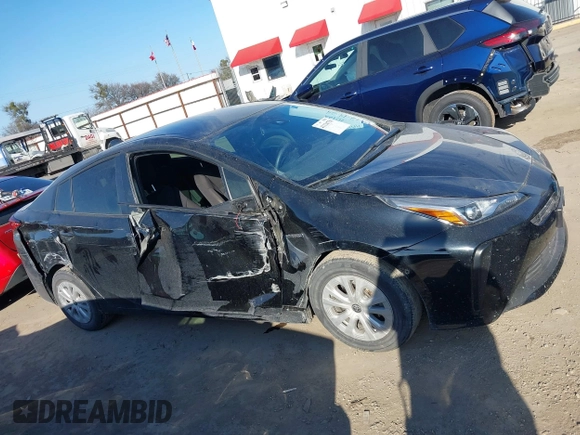 2020 Toyota Prius L Eco with VIN JTDKARFU1L3114502, listed as a IAAI auction lot 41134750 with 62,222 mi miles and . Bid and sale history available at DreamBid. Image 13.