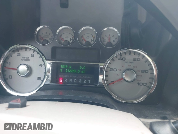 2008 Ford F-250 XL with VIN 1FTSW21R18EC85063, listed as a IAAI auction lot 42678760 with 212,250 mi miles and . Bid and sale history available at DreamBid. Image 15.