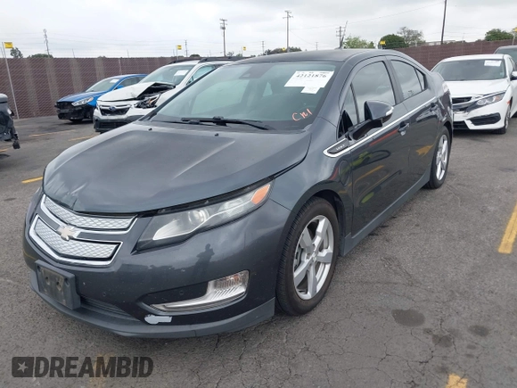 2013 Chevrolet Volt with VIN 1G1RH6E48DU105696, listed as a IAAI auction lot 42121876 with 135,666 mi miles and . Bid and sale history available at carsss.com. Image 2.