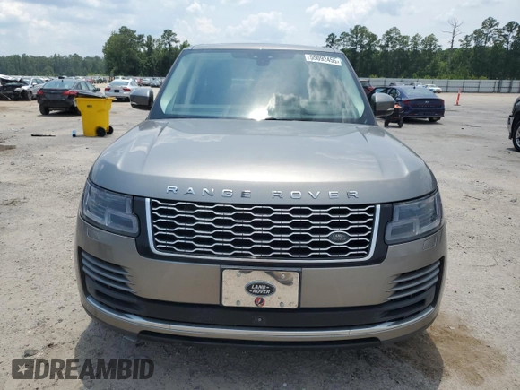 2018 Land Rover Range Rover HSE с VIN SALGS2SV8JA394333, выставлен на аукционе Copart как лот 55092455 с пробегом 69 603 миль миль и Чистый • Clean title. История ставок и продаж доступна на DreamBid. Изображение 5.