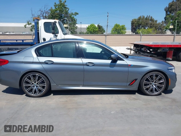 2019 BMW 5 Series 540i with VIN WBAJE5C55KWW11827, listed as a IAAI auction lot 42191127 with 72,113 mi miles and . Bid and sale history available at DreamBid. Image 13.