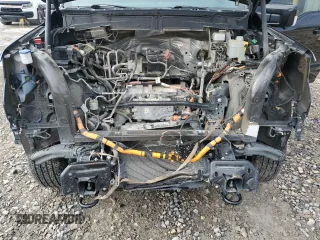 2022 Ford F-150 Lightning Pro with VIN 1FTVW1EL7NWG00726, listed as a Copart auction lot 57283755 with 55,672 mi miles and Salvage title. Bid and sale history available at DreamBid. Image 11.