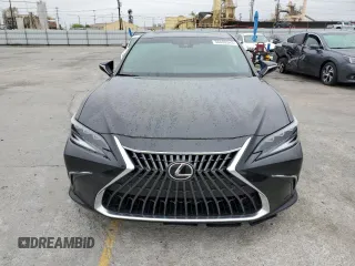 2024 Lexus ES 300h with VIN 58ADA1C17RU044547, listed as a Copart auction lot 58408345 with 39,568 mi miles and Salvage title. Bid and sale history available at DreamBid. Image 5.