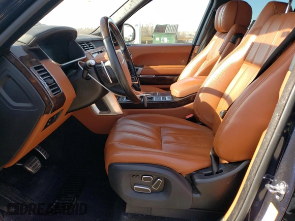 2014 Land Rover Range Rover Supercharged Autobiography with VIN SALGV2TF5EA153382, listed as a Copart auction lot 85955714 with 103,059 mi miles and Salvage title. Bid and sale history available at DreamBid. Image 7.