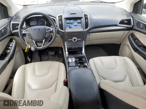 2019 Ford Edge Titanium with VIN 2FMPK4K99KBC01212, listed as a Copart auction lot 57450365 with 52,720 mi miles and Salvage title. Bid and sale history available at DreamBid. Image 8.