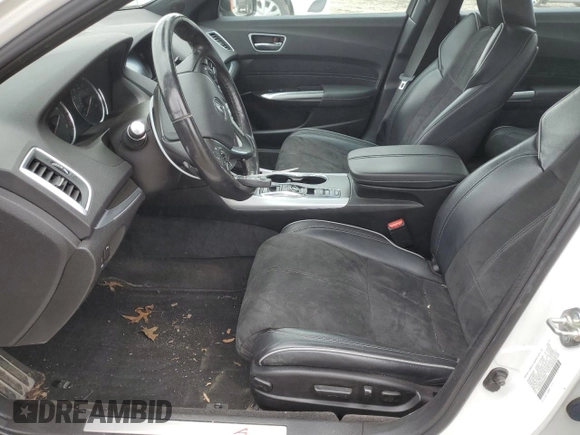 2019 Acura TLX w/A-Spec Pkg with VIN 19UUB3F66KA000513, listed as a Copart auction lot 52788825 with Not provided miles and Salvage title. Bid and sale history available at DreamBid. Image 7.