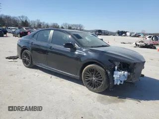 2021 Toyota Camry SE Nightshade with VIN 4T1G11AK2MU407295, listed as a Copart auction lot 48240415 with 63,240 mi miles and Salvage Title. Bid and sale history available at carsss.com. Image 4.
