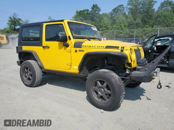 2008 Jeep Wrangler Rubicon with VIN 1J8GA64158L629712, listed as a Copart auction lot 59665675 with 125,616 mi miles and Clean title. Bid and sale history available at DreamBid. Image 4.