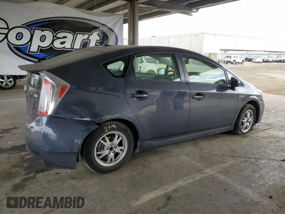 2014 Toyota Prius Four with VIN JTDKN3DU4E0361103, listed as a Copart auction lot 64854555 with 102,715 mi miles and Salvage title. Bid and sale history available at DreamBid. Image 3.