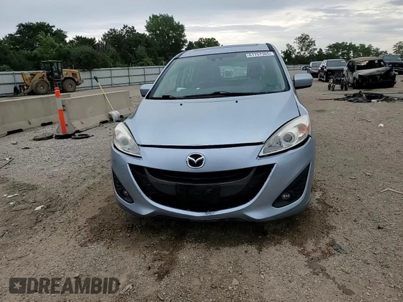 2012 Mazda 5 Grand Touring with VIN JM1CW2DL8C0131855, listed as a Copart auction lot 61757365 with 135,672 mi miles and Salvage title. Bid and sale history available at DreamBid. Image 13.