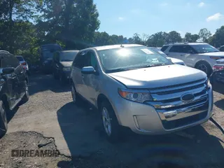 2013 Ford Edge SEL with VIN 2FMDK3JC5DBB95406, listed as a IAAI auction lot 40293235 with 164,050 mi miles. Bid and sale history available at carsss.com. Image 1.
