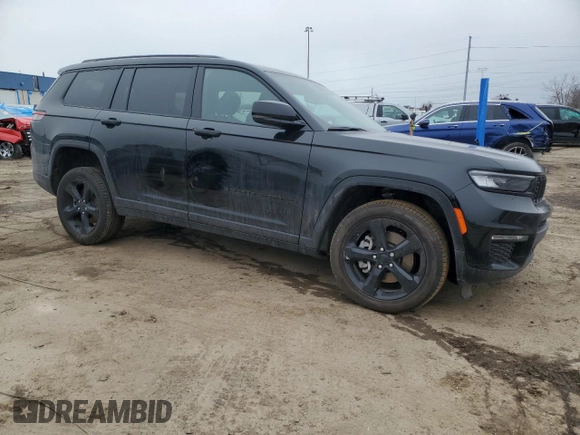 2024 Jeep Grand Cherokee Limited z VIN 1C4RJKBG5R8600943, wystawiony jako Copart lot #48005115 z przebiegiem 6 317 mil mil oraz Czysty tytuł • Clean title. Historia ofert i sprzedaży dostępna na DreamBid. Obrazek 4.