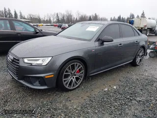 2019 Audi A4 Premium Plus with VIN WAUENAF46KA048006, listed as a IAAI auction lot 41239071 with 75096 miles. Bid and sale history available at carsss.com. Image 18.