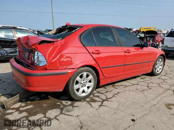 2004 BMW 3 Series 325i with VIN WBAEV33454KW15299, listed as a Copart auction lot 61406254 with 214,058 mi miles and Salvage Title. Bid and sale history available at carsss.com. Image 3.