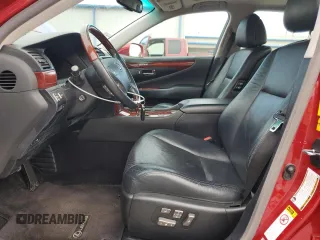 2011 Lexus LS 460 with VIN JTHCL5EF4B5009688, listed as a Copart auction lot 54052255 with 129,940 mi miles and Salvage title. Bid and sale history available at DreamBid. Image 7.
