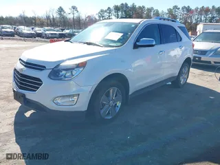 2016 Chevrolet Equinox LTZ with VIN 2GNALDEK8G1128022, listed as a IAAI auction lot 41843786 with 123,538 mi miles. Bid and sale history available at carsss.com. Image 2.