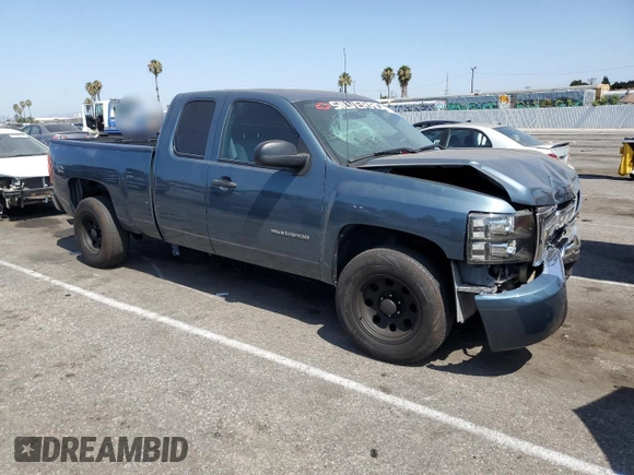 2011 Chevrolet Silverado 1500 LT with VIN 1GCRCSEA8BZ297190, listed as a Copart auction lot 64672494 with 163,472 mi miles and Salvage Title. Bid and sale history available at DreamBid. Image 4.