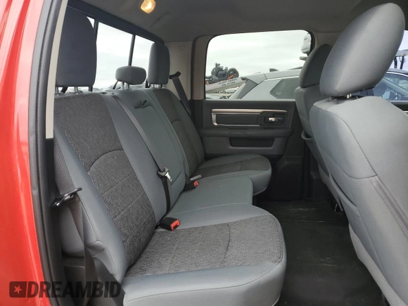 2018 Ram 1500 Big Horn with VIN 3C6RR7LT8JG178402, listed as a Copart auction lot 51204195 with 100,065 mi miles and Salvage title. Bid and sale history available at DreamBid. Image 10.