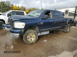 2008 Dodge Ram 2500 Laramie with VIN 3D7KS29A68G120554, listed as a Copart auction lot 77974104 with 234,851 mi miles and Salvage Title. Bid and sale history available at carsss.com. Image 1.