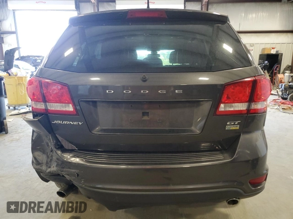 2018 Dodge Journey GT with VIN 3C4PDCEG6JT380458, listed as a Copart auction lot 57725795 with 130,329 mi miles and Salvage title. Bid and sale history available at DreamBid. Image 6.