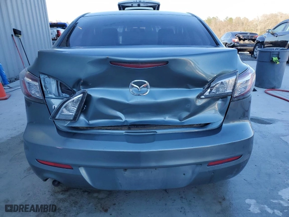 2012 Mazda Mazda3 i Sport with VIN JM1BL1UG3C1589590, listed as a Copart auction lot 41519465 with 166,528 mi miles and Salvage Title. Bid and sale history available at carsss.com. Image 6.