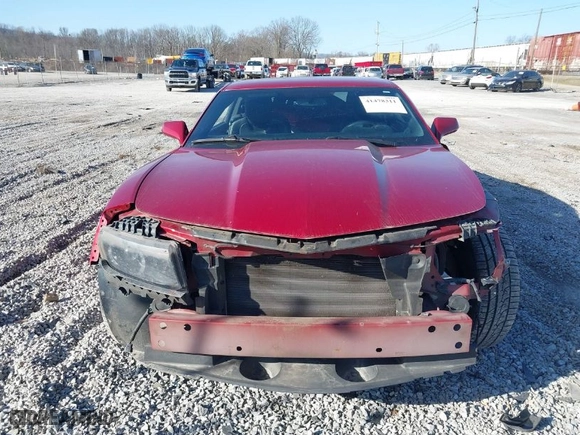 2014 Chevrolet Camaro LT with VIN 2G1FC1E35E9152033, listed as a IAAI auction lot 41478311 with NaN miles. Bid and sale history available at carsss.com. Image 13.
